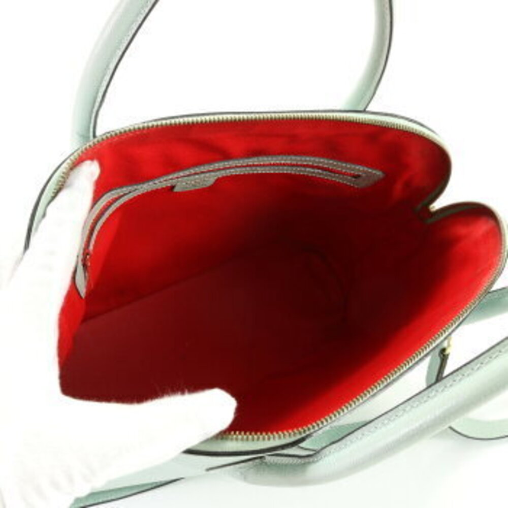 Celine leather shoulder bag crossbody handbag tote green - Picture 12 of 14